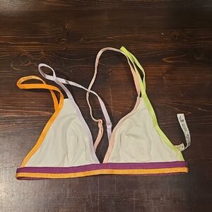 Intimately Free People Multi-Strap Neon Bralette Small